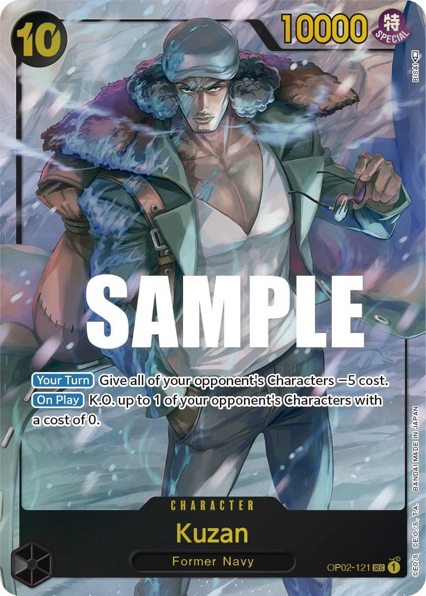 Character, Former Navy, Paramount War, Secret Rare Kuzan (Alternate Art) [Paramount War] - Trading Card World