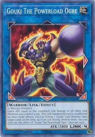 1st Edition, 2021 Tin of Ancient Battles, Common, Earth, Link/Effect Monster, Warrior Gouki The Powerload Ogre [MP21-EN070] Common - Trading Card World
