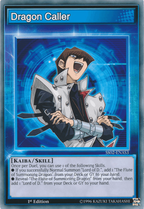 1st Edition, Common, Kaiba, Skill, Speed Duel: Duelists of Tomorrow Dragon Caller [SS02-ENAS3] Common - Trading Card World