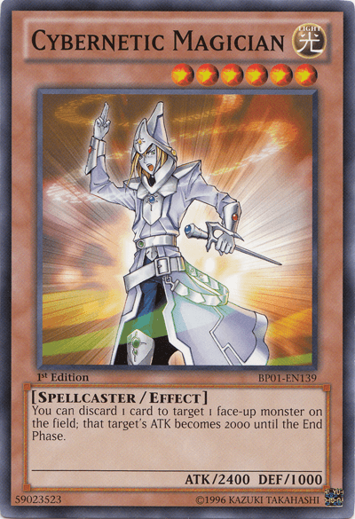 1st Edition, Battle Pack: Epic Dawn, Common, Effect Monster, Light, Spellcaster, Unlimited Cybernetic Magician [BP01-EN139] Common - Trading Card World