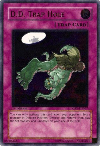 1st Edition, Cybernetic Revolution, Normal Trap, Trap, Ultimate Rare, Unlimited D.D. Trap Hole [CRV-EN057] Ultimate Rare - Trading Card World