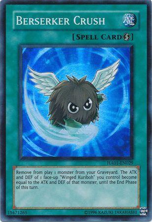 Hidden Arsenal, Limited, Quick Play Spell, Spell, Super Rare, Unlimited Berserker Crush [HA01-EN029] Super Rare - Trading Card World