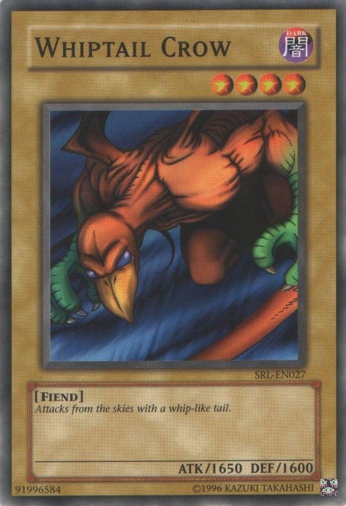 Common, Dark, Fiend, Normal Monster, Spell Ruler, Unlimited Whiptail Crow [SRL-EN027] Common - Trading Card World