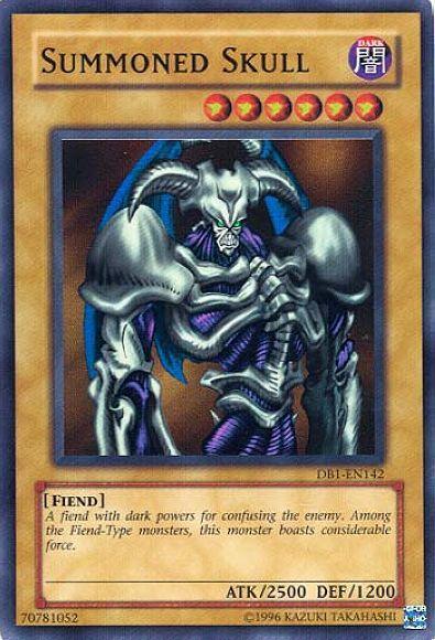 Dark, Dark Beginning 1, Fiend, Normal Monster, Super Rare, Unlimited Summoned Skull [DB1-EN142] Super Rare - Trading Card World