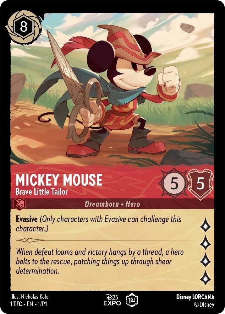  Mickey Mouse (1) [D23 Promos] - Trading Card World