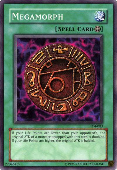 Equip Spell, Spell, Super Rare, Tournament Pack 4, Unlimited Megamorph [TP4-003] Super Rare - Trading Card World