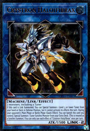 Link/Effect, Machine, OTS Tournament Pack 15, Ultimate Rare, Unlimited, Water Crystron Halqifibrax [OP15-EN003] Ultimate Rare - Trading Card World
