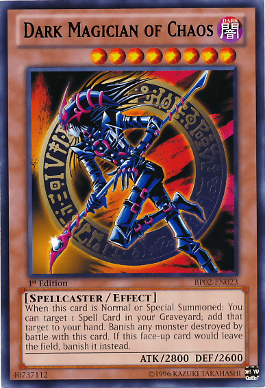 1st Edition, Battle Pack 2: War of the Giants, Dark, Effect Monster, Mosaic Rare, Spellcaster, Unlimited Dark Magician of Chaos [BP02-EN023] Mosaic Rare - Trading Card World