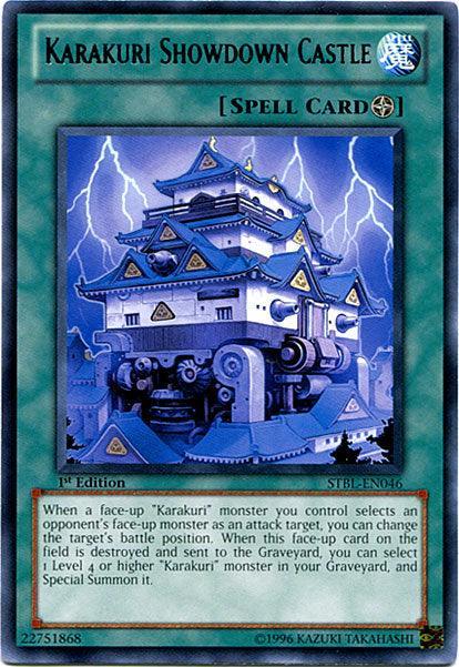1st Edition, Field Spell, Rare, Spell, Starstrike Blast, Unlimited Karakuri Showdown Castle [STBL-EN046] Rare - Trading Card World