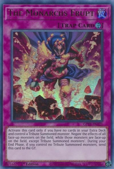 1st Edition, Continuous Trap, Ghosts from the Past, Trap, Ultra Rare The Monarchs Erupt [GFTP-EN121] Ultra Rare - Trading Card World