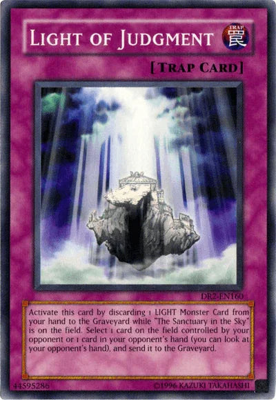 Common, Dark Revelation Volume 2, Normal Trap, Trap, Unlimited Light of Judgment [DR2-EN160] Common - Trading Card World