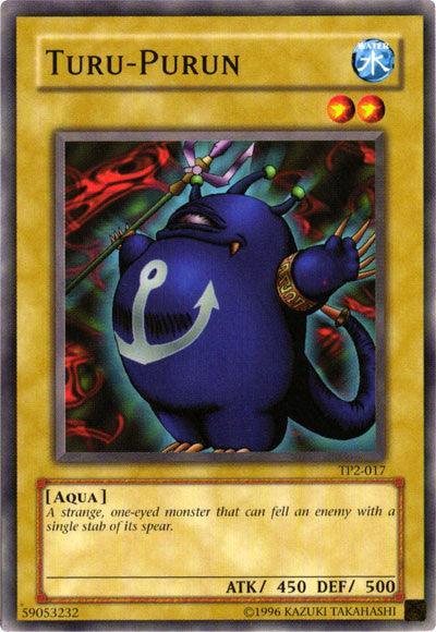 Aqua, Common, Normal Monster, Tournament Pack 2, Unlimited, Water Turu-Purun [TP2-017] Common - Trading Card World