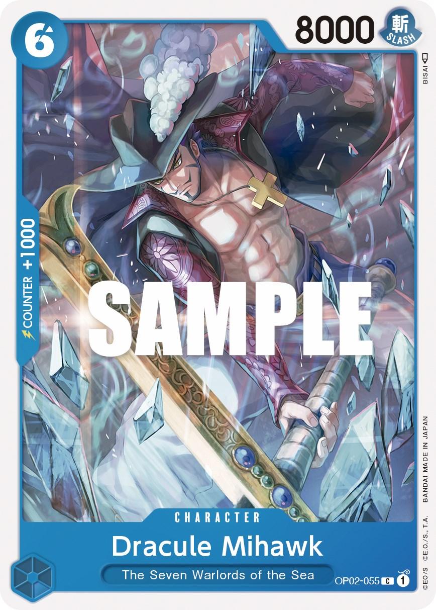 Character, Common, Paramount War, The Seven Warlords of the Sea Dracule Mihawk [Paramount War] - Trading Card World