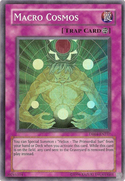 Continuous Trap, Dark Revelation Volume 4, Super Rare, Trap, Unlimited Macro Cosmos [DR04-EN237] Super Rare - Trading Card World
