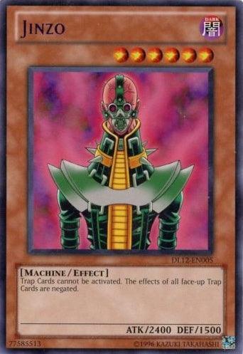 Dark, Duelist League Promo, Effect Monster, Machine, Rare, Unlimited Jinzo (Purple) [DL12-EN005] Rare - Trading Card World