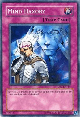 Common, Dark Revelation Volume 3, Normal Trap, Trap, Unlimited Mind Haxorz [DR3-EN114] Common - Trading Card World