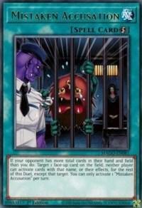 1st Edition, Maximum Gold, Quick-Play Spell, Rare, Spell Mistaken Accusation [MAGO-EN081] Rare - Trading Card World