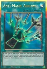 1st Edition, Gold Rare, Maximum Gold, Quick-Play Spell, Spell Anti-Magic Arrows [MAGO-EN043] Gold Rare - Trading Card World