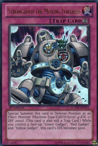 1st Edition, Continuous Trap, Legendary Collection 3: Yugi's World, Trap, Ultra Rare, Unlimited Stronghold the Moving Fortress [LCYW-EN101] Ultra Rare - Trading Card World