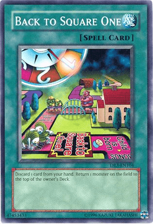 Common, Dark Revelation Volume 3, Normal Spell, Spell, Unlimited Back to Square One [DR3-EN104] Common - Trading Card World