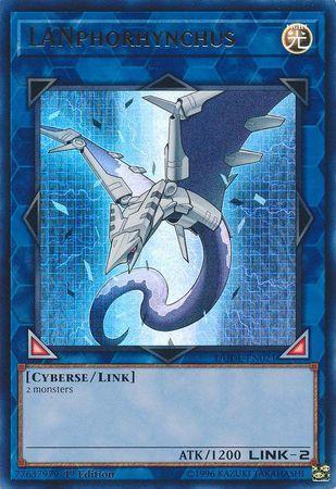 1st Edition, Cyberse, Duel Devastator, Light, Link Monster, Ultra Rare Lanphorhynchus [DUDE-EN021] Ultra Rare - Trading Card World