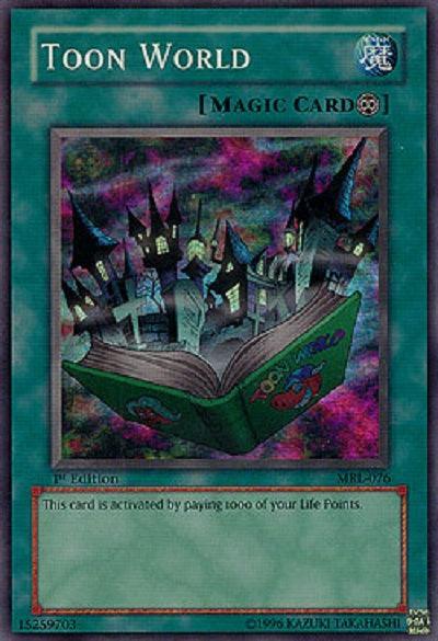 1st Edition, Continuous Spell, Magic Ruler, Spell, Super Rare, Unlimited Toon World [MRL-076] Super Rare - Trading Card World