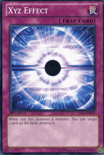 1st Edition, Common, Normal Trap, Starter Deck: Xyz Symphony, Trap Xyz Effect [YS12-EN030] Common - Trading Card World