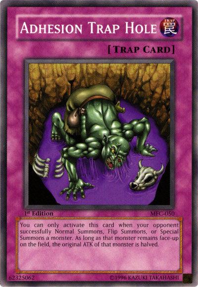 1st Edition, Common, Magician's Force, Normal Trap, Trap, Unlimited Adhesion Trap Hole [MFC-050] Common - Trading Card World