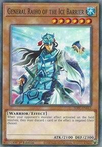 1st Edition, Common, Effect Monster, Structure Deck: Freezing Chains, Warrior, Water General Raiho of the Ice Barrier [SDFC-EN015] Common - Trading Card World