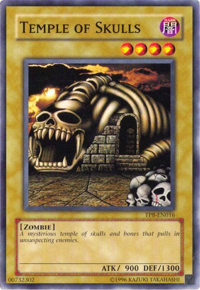 Common, Dark, Normal Monster, Tournament Pack 8, Unlimited, Zombie Temple of Skulls [TP8-EN016] Common - Trading Card World
