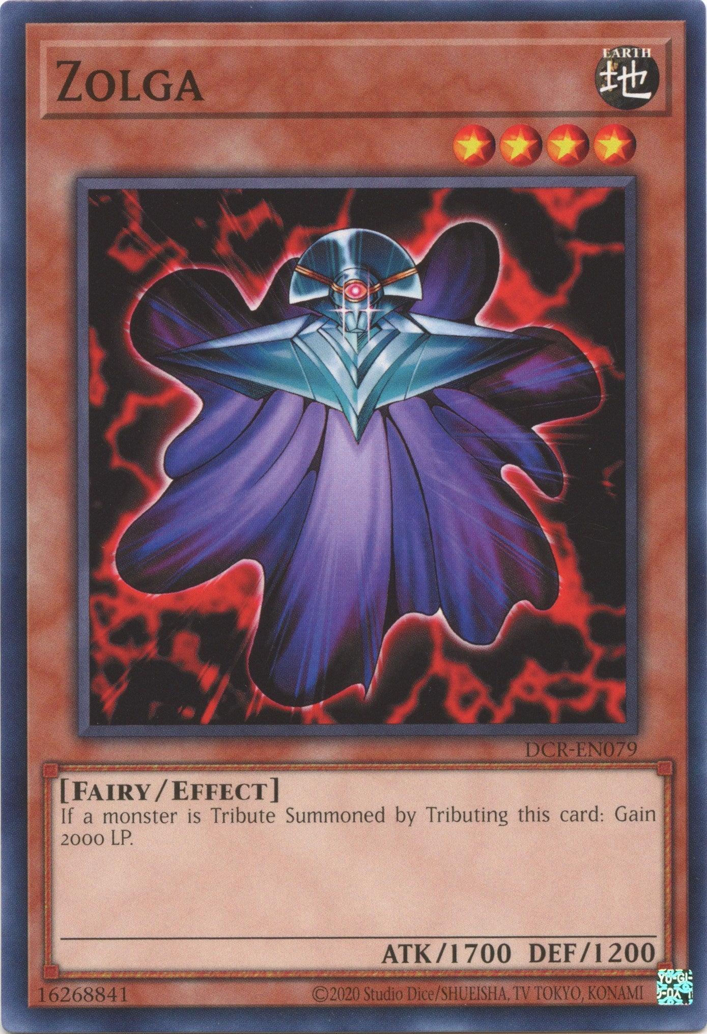 Common, Dark Crisis (25th Anniversary Edition), Earth, Effect Monster, Fairy, Unlimited Zolga (25th Anniversary) [DCR-EN079] Common - Trading Card World