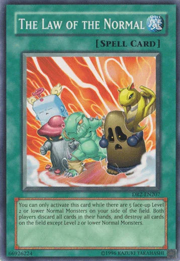 Common, Dark Revelation Volume 2, Normal Spell, Spell, Unlimited The Law of the Normal [DR2-EN207] Common - Trading Card World