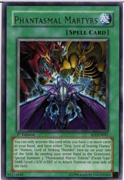 1st Edition, Normal Spell, Rare, Shadow of Infinity, Spell, Unlimited Phantasmal Martyrs [SOI-EN041] Rare - Trading Card World