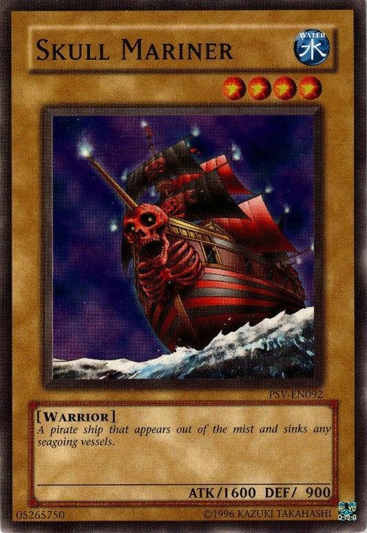 Common, Normal Monster, Pharaoh's Servant, Unlimited, Warrior, Water Skull Mariner [PSV-EN092] Common - Trading Card World