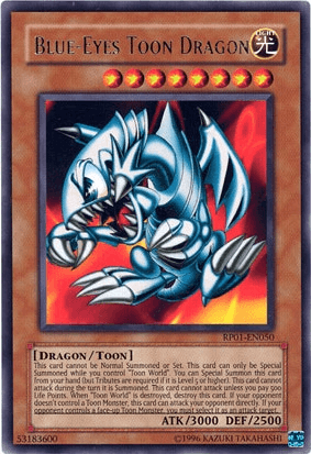 Dragon, Light, Rare, Retro Pack 1, Toon Monster, Unlimited Blue-Eyes Toon Dragon [RP01-EN050] Rare - Trading Card World