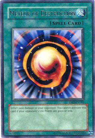 Dark Revelation Volume 3, Normal Spell, Rare, Spell, Unlimited Meteor of Destruction [DR3-EN161] Rare - Trading Card World