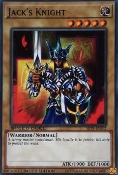 Common, Light, Limited, Normal Monster, Speed Duel: Trials of the Kingdom, Warrior Jack's Knight [SBTK-ENSP2] Common - Trading Card World