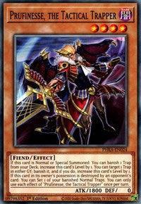 1st Edition, Common, Dark, Effect Monster, Fiend, Phantom Rage Prufinesse, the Tactical Trapper [PHRA-EN024] Common - Trading Card World