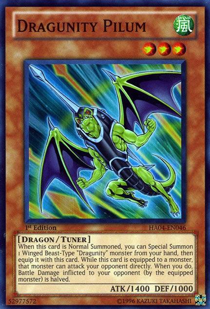 1st Edition, Dragon, Hidden Arsenal 4, Super Rare, Tuner Monster, Unlimited, Wind Dragunity Pilum [HA04-EN046] Super Rare - Trading Card World