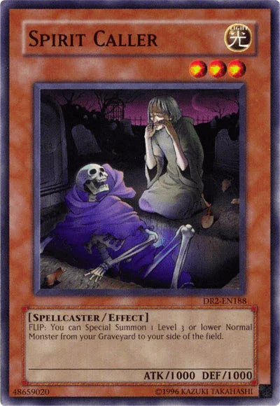 Common, Dark Revelation Volume 2, Effect Monster, Light, Spellcaster, Unlimited Spirit Caller [DR2-EN188] Common - Trading Card World