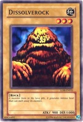 Common, Earth, Normal Monster, Rock, The Legend of Blue Eyes White Dragon, Unlimited Dissolverock [LOB-EN031] Common - Trading Card World