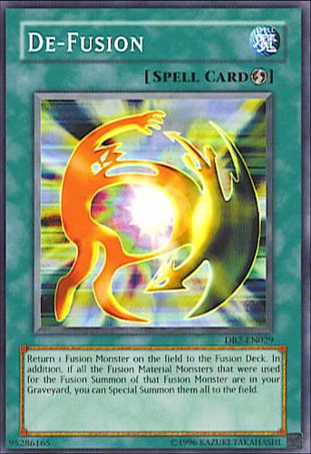 Common, Dark Beginning 2, Quick Play Spell, Spell, Unlimited De-Fusion [DB2-EN029] Common - Trading Card World