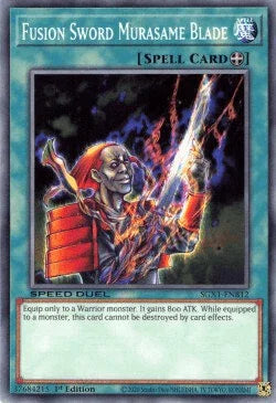 1st Edition, Common, Equip Spell, Speed Duel GX: Duel Academy Box, Spell Fusion Sword Murasame Blade [SGX1-ENB12] Common - Trading Card World