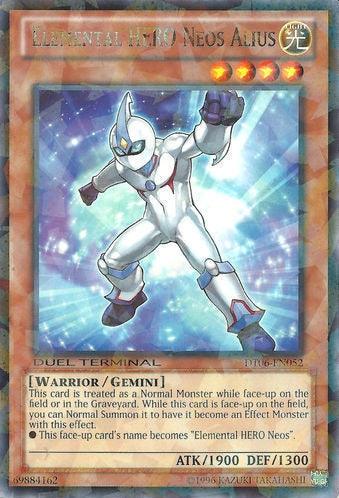 Common, Duel Terminal 6, Gemini Monster, Light, Limited, Warrior Elemental Hero Neos Alius [DT06-EN052] Common - Trading Card World