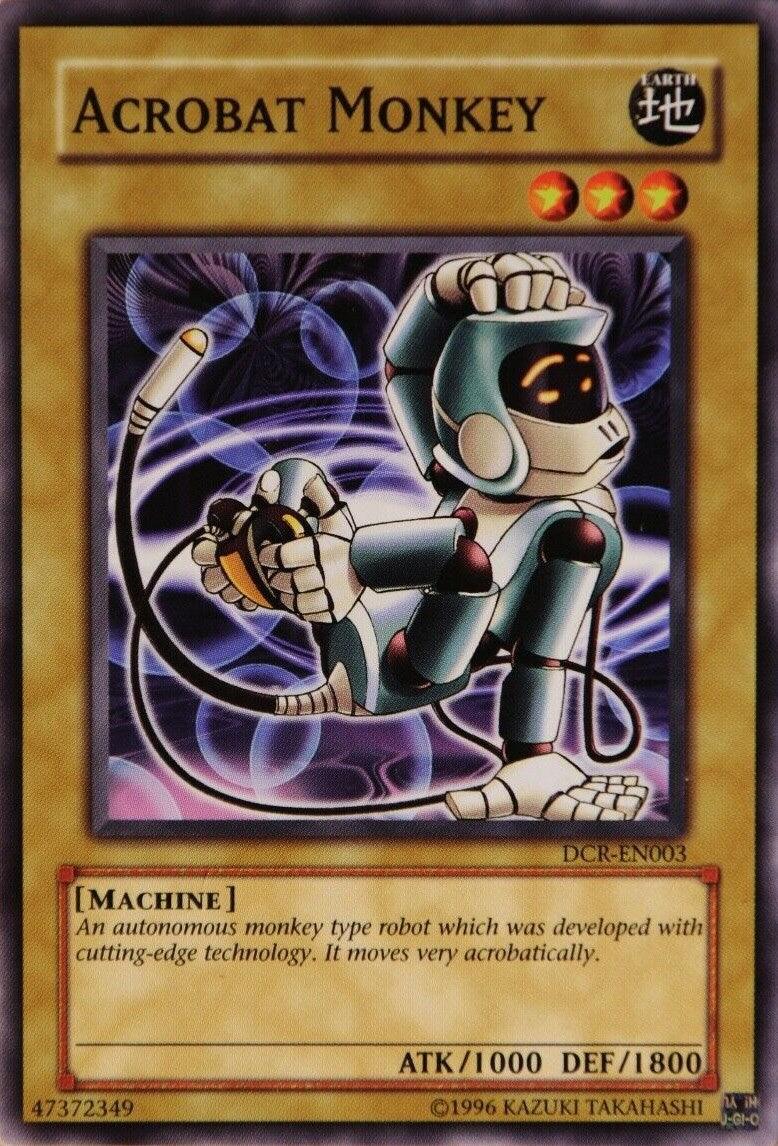 Common, Dark Crisis, Earth, Machine, Normal Monster, Unlimited Acrobat Monkey [DCR-EN003] Common - Trading Card World