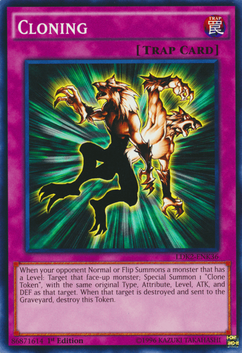 1st Edition, Common, Legendary Decks II, Normal Spell, Trap, Unlimited Cloning [LDK2-ENK36] Common - Trading Card World