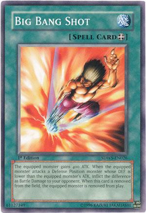 1st Edition, Common, Equip Spell, Spell, Structure Deck: Warriors' Strike Big Bang Shot [SDWS-EN026] Common - Trading Card World