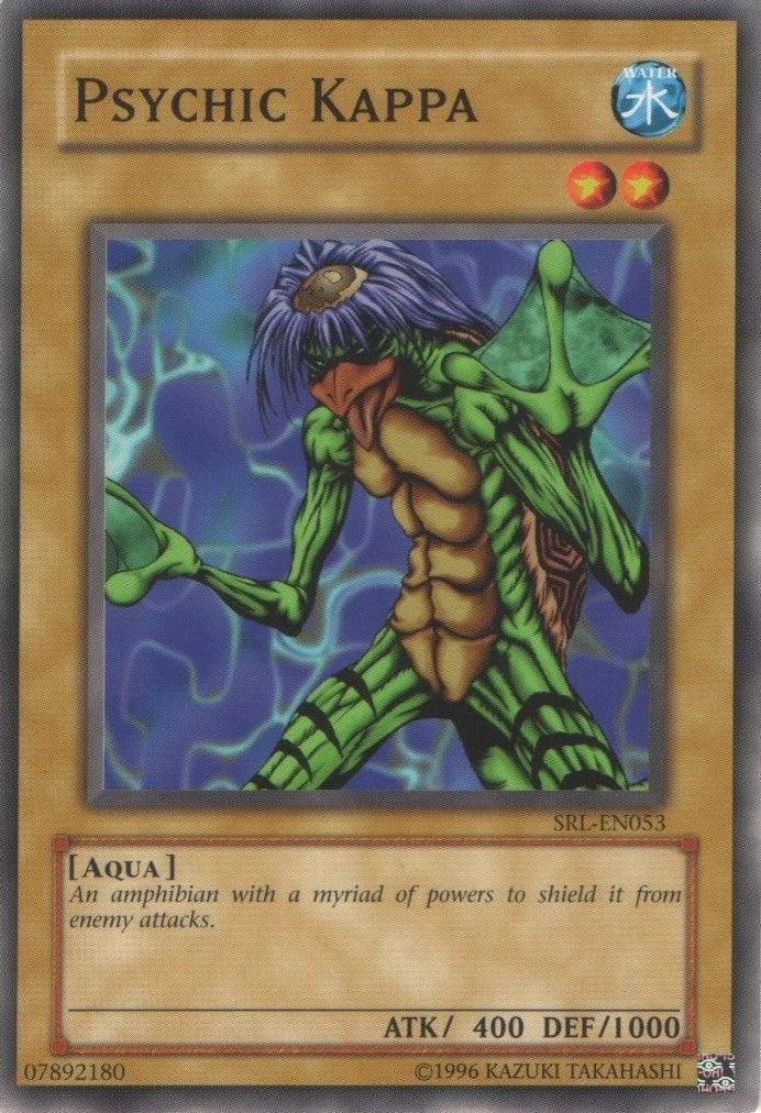 Aqua, Common, Normal Monster, Spell Ruler, Unlimited, Water Psychic Kappa [SRL-EN053] Common - Trading Card World