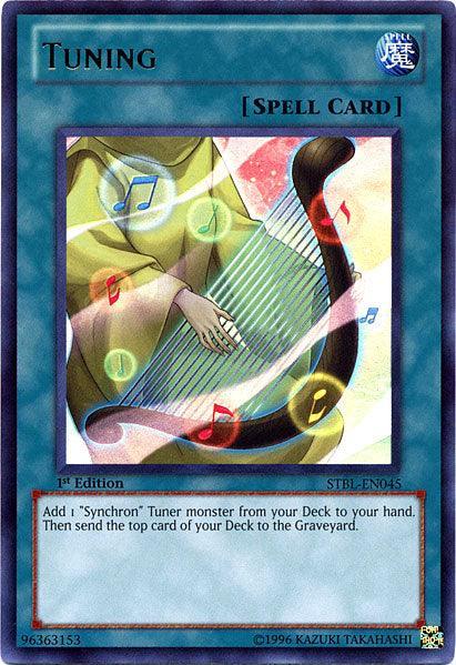 1st Edition, Normal Spell, Spell, Starstrike Blast, Ultra Rare Tuning [STBL-EN045] Ultra Rare - Trading Card World