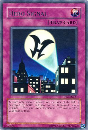 Dark Revelation Volume 3, Normal Trap, Rare, Trap, Unlimited Hero Signal [DR3-EN229] Rare - Trading Card World